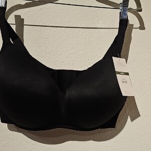 Elegant Black Full-Coverage Bra